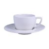 koffiekop koffieschotel Retro laag Nobel Extra Durable off white hotelporselein
